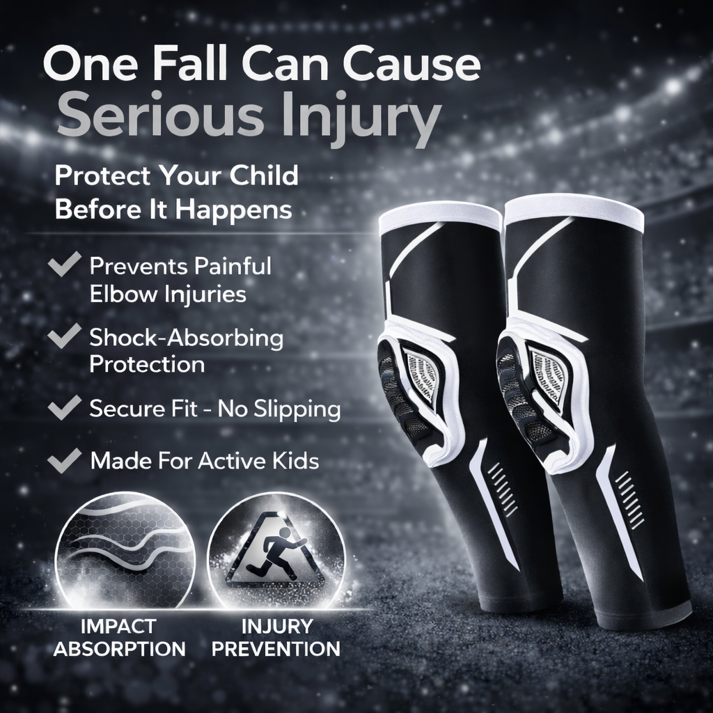 Kids ImpactGuard™ Protective Elbow Sleeves