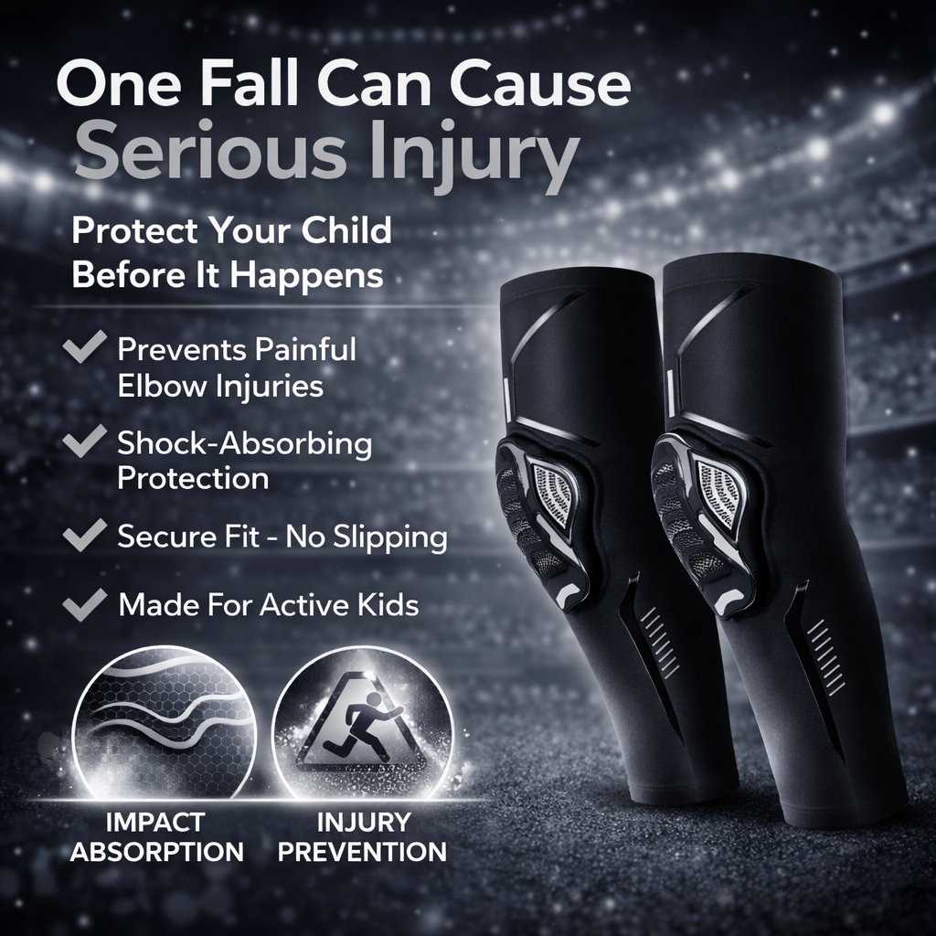 Kids ImpactGuard™ Protective Elbow Sleeves