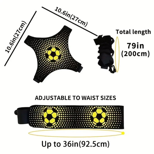 Football Training Rebound Belt – Ball Control & Solo Practice Trainer
