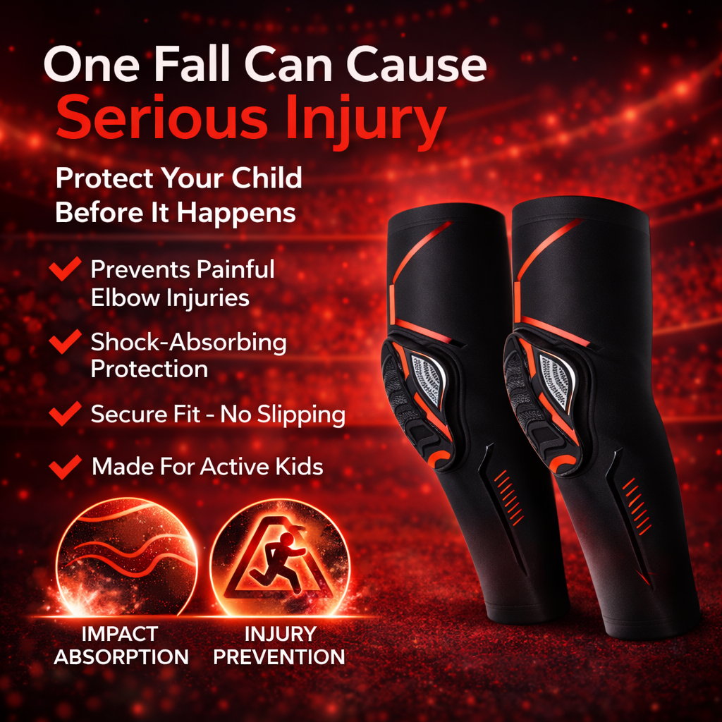 Kids ImpactGuard™ Protective Elbow Sleeves